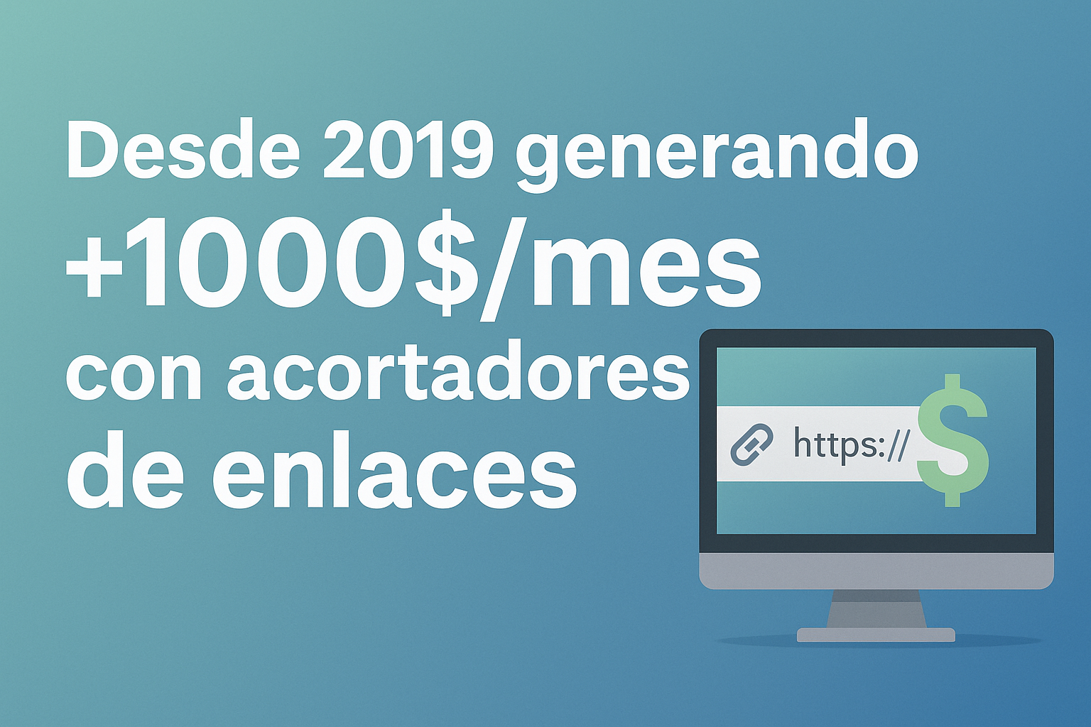 Generar ingresos con acortadores enlaces